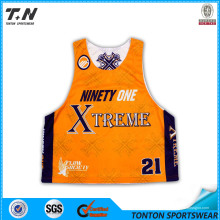 Dye Sublimated Equipo Lacrosse Reversible Jerseys